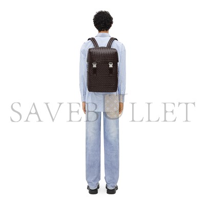 BOTTEGA VENETA INTRECCIATO FLAP BACKPACK 766580V2HL22145 (38*26*15cm)